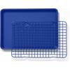 imageGreat Jones Little Sheet Pan ampamp Little Chill Rack Set Blueberry  135 x 95 HeavyDuty Nonstick Pan ampamp Cooling Rack  Baking Tray ampamp Wire Rack for Cooking Baking Roasting  Oven ampamp Dishwasher Safe
