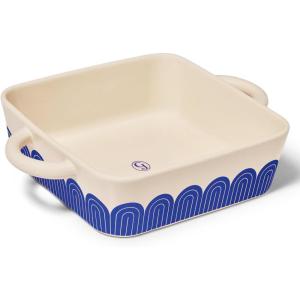 Great Jones Little Hottie Blueberry | 8×8 Ceramic Baker | Oven-Safe to 500°F | Dishwasher, Freezer & Microwave-Friendly | Portable & Space-Saving | Perfect for Small Batches, Baking & Roasting(Blueberry)