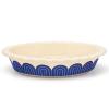 imageGreat Jones Sweetie Pie 10 inch Ceramic Pie Dish Blueberry  Pie Pan for Baking Quiches Pot Pies ampamp More  Durable Round Oven Safe Baking Dish 500F  Microwave ampamp Dishwasher Safe